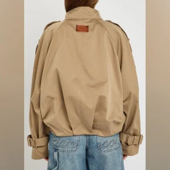 NWOT !Acne Studios Oriso double-breasted twill jacket - Picture 3 of 12